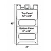 Type I & II Universal Plastic Barricades