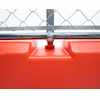 Orange Safety Barrier With Fence Included