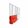 Orange Safety Barrier With Fence Included