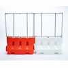 Orange Safety Barrier With Fence Included