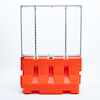 Orange Safety Barrier With Fence Included