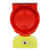 Yellow or Red Solar Barricade Light