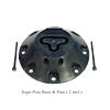 Repo Post Surface Mount Delineator Color White Bas