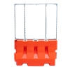 42 x 72 LCD Plastic Water Barriers With Fence Syst
