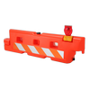 plastic airport barricade 24x96x14