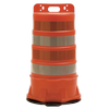 Traffic Drums HI Sheeting w/ Bases 