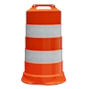 Traffic Barrels No Sheeting Base No Base