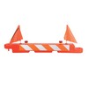Plastic Water Fillable Airport Barricade Plastic Airport Barricade 10x96x10