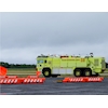 Plastic Airport Barricade 10x96x10