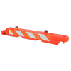 Plastic Airport Barricade 10x96x10