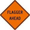 FLAGGER AHEAD