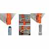 Sign To Stand Mount  Dual Clamp 