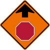 STOP AHEAD SYMBOL