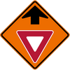 YIELD AHEAD SYMBOL