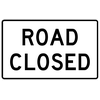ROAD CLOSED 48 X 30