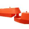 Plastic Water Fillable Low Profile Airport Barrica