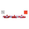 Plastic Water Fillable Low Profile Airport Barrica
