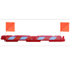 Plastic Airport Barricade 10" x 96" x 10"