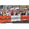 Urbanite Pedestrian Barricade - Orange