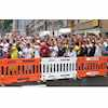 Urbanite Pedestrian Barricade - Orange