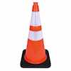 300 Traffic Cones Full Pallet 28" 7lb w/ 4" & 6" H