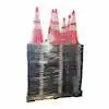 Pallet of 200 28" Traffic Cones 200 Traffic Cones Full Pallet 28" 10lb w/ 4" & 6"