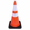 Pallet of 200 28" Traffic Cones 200 Traffic Cones Full Pallet 28" 10lb w/ 4" & 6"