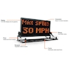 Traffic Message Board for Vehicles 42" x 75" w/ Mo