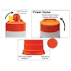 Traffic Drums EG Sheeting w/ Bases 