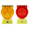 Yellow & Red Solar Barricade Warning Lights Yellow Solar Warning Light Barricade