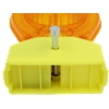 Yellow Solar Warning Light Barricade