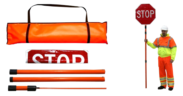 Stop Slow Paddles  Buy Roll Up Stop Slow Paddles & Signs Online -  Transportation Supply