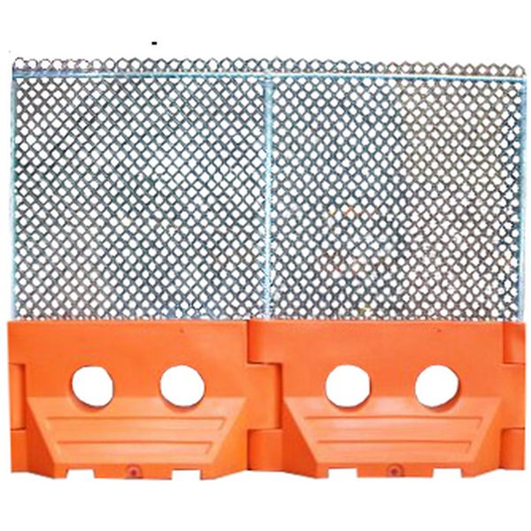 36 x 60 Orange Barrier With Fence System Included Barrier Color Orange Fence System Comes With Fence