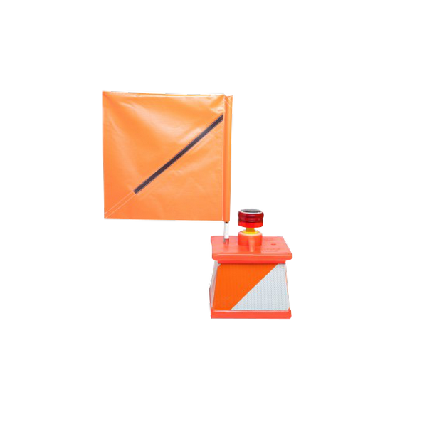 Plastic Airport Barricade 12x12x12