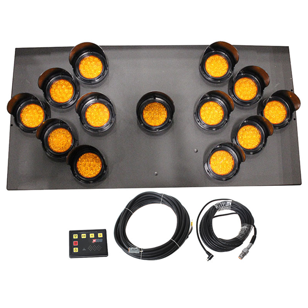 Arrow Board Configuration 13 Lamps - 24x48