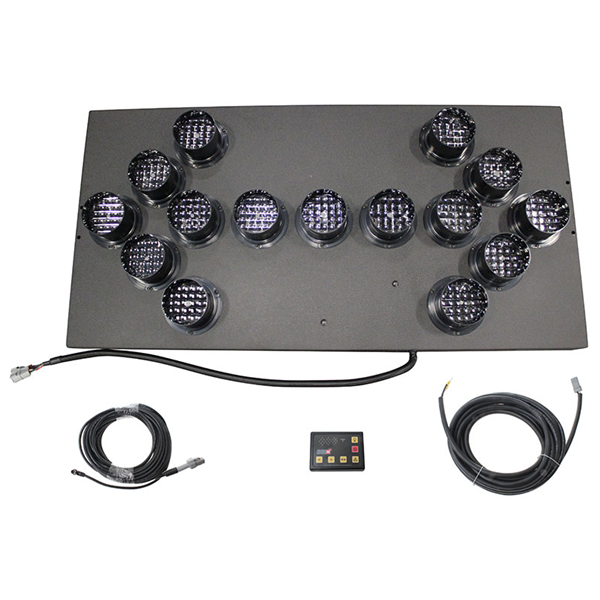 Arrow Board Configuration 15 Lamps - 24x48