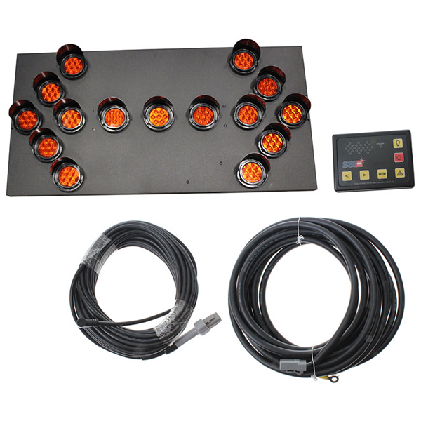 Arrow Board Configuration 15 Lamps - 30x60