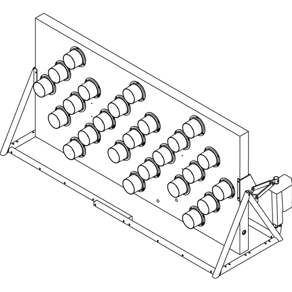 Arrow Board Dimensions Fits 24x48" and 30x60" Boar
