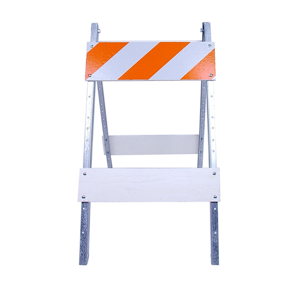 Barricade Size & Sheeting 24x8/6" Engineer Grade L