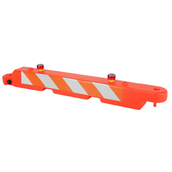 Plastic Airport Barricade 10x96x10