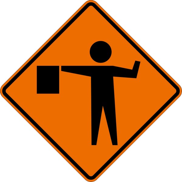 FLAGGER FLAG SYMBOL
