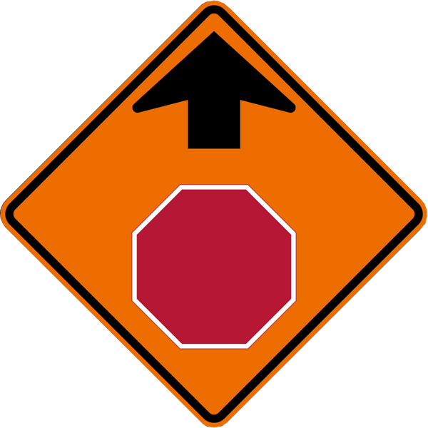 STOP AHEAD SYMBOL