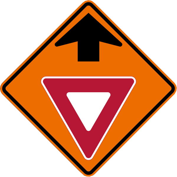 YIELD AHEAD SYMBOL