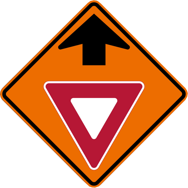 YIELD AHEAD SYMBOL