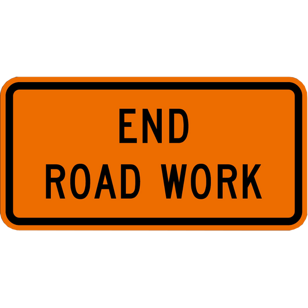 END ROAD WORK