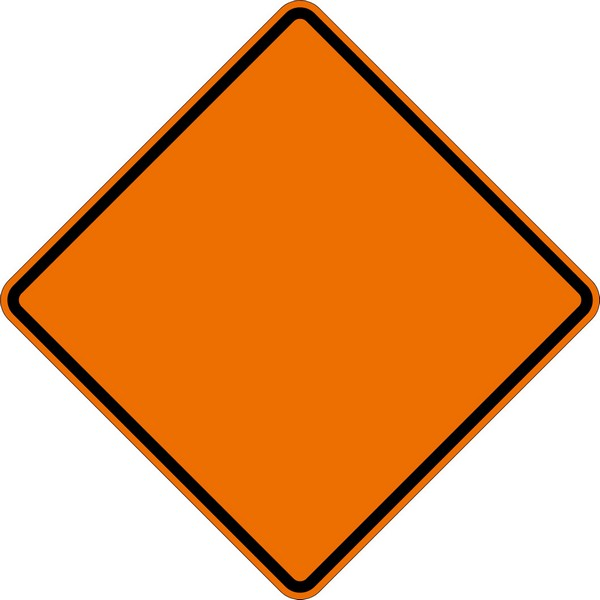 BLANK SIGN