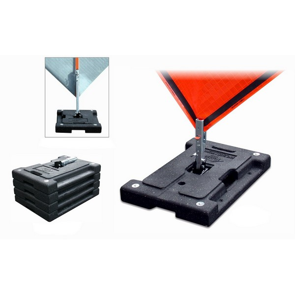 Rubber Base Sign Stand