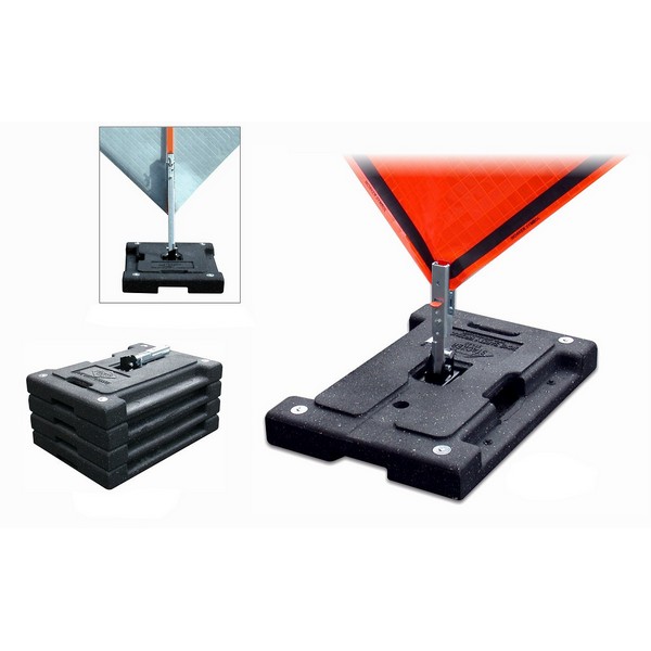 Rubber Base Sign Stand