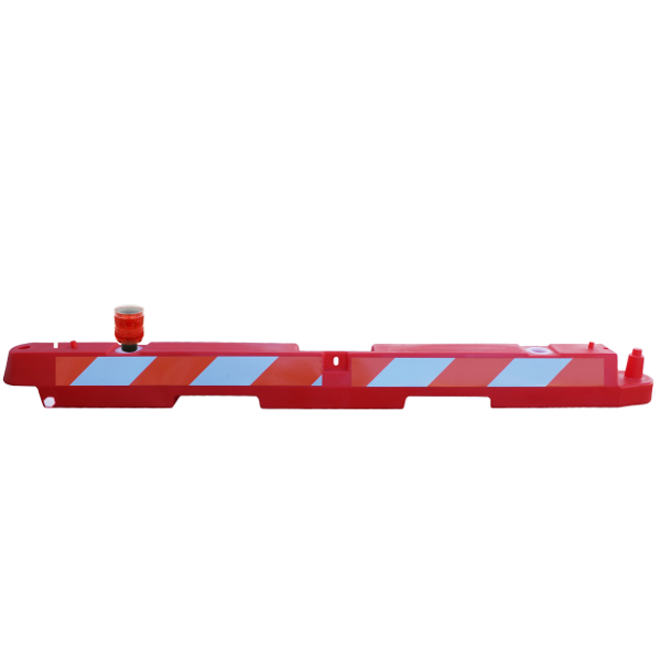 Plastic Airport Barricade 10" x 96" x 10"