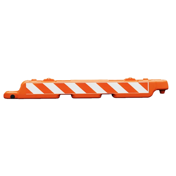 10" x 96" x 10" Lo-Pro Airport Barricade